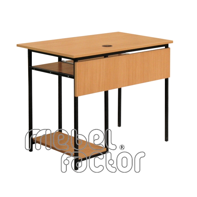 Single computer table UNIVERSAL 90x60cm, H71cm