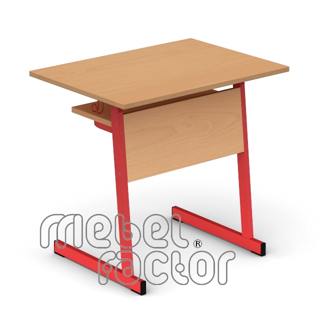 Single table TINA H65cm with front and shelf