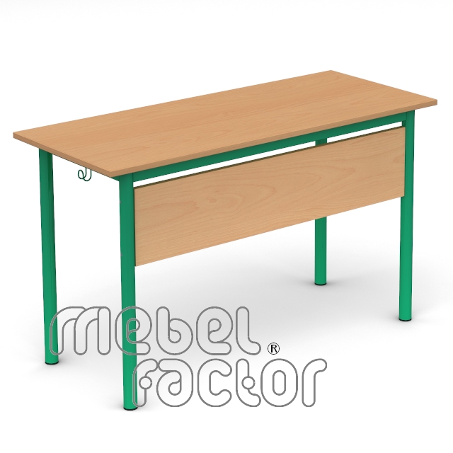 Double table RONDO H71cm with front