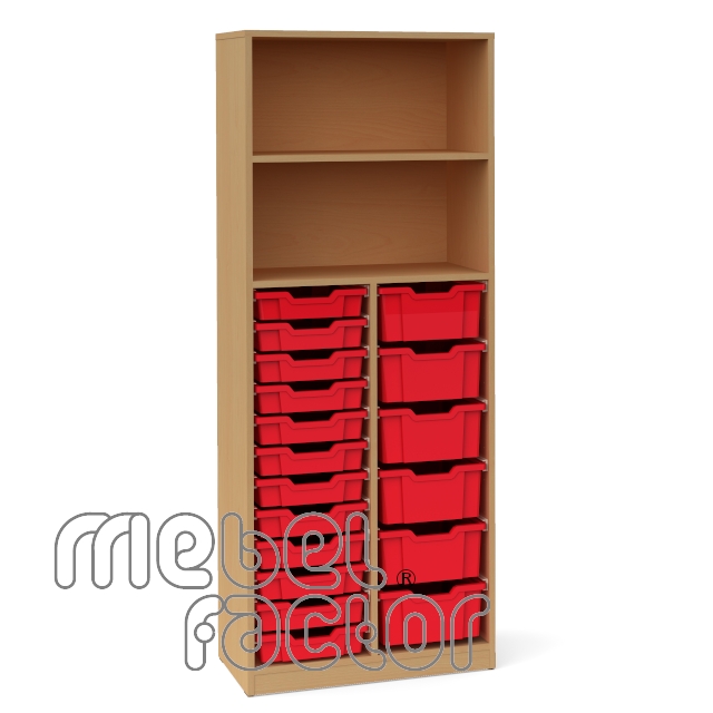 Tall double cupboard FLEX 142B12